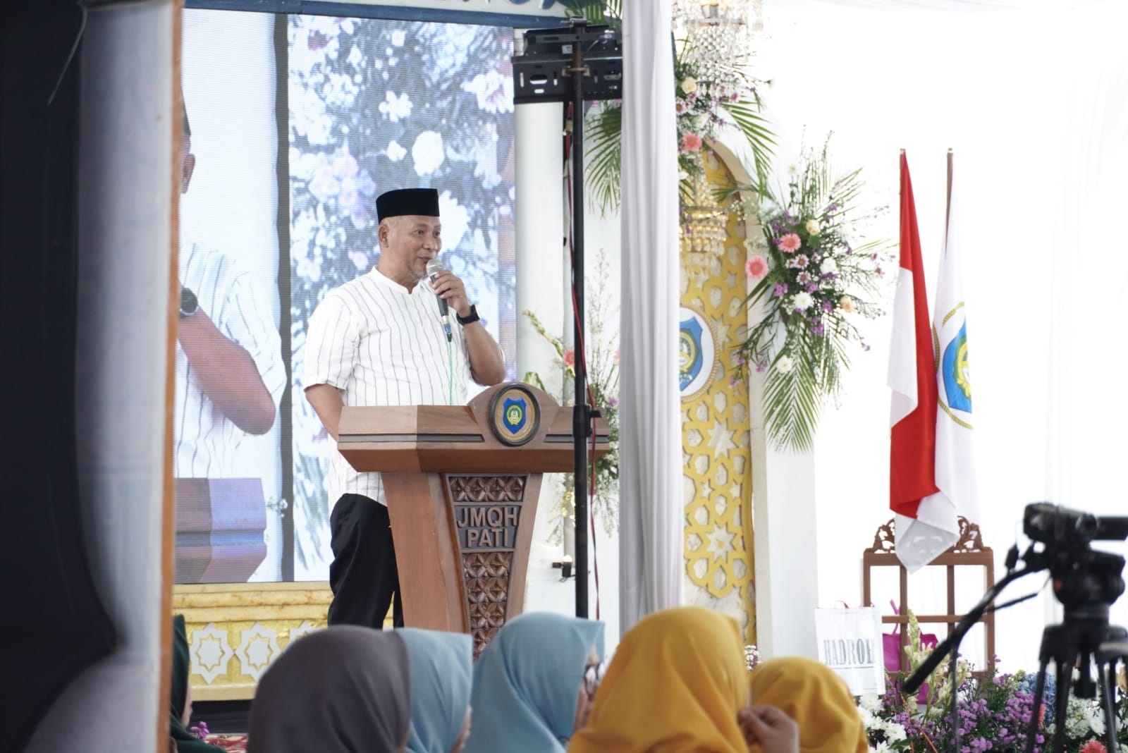 PJ Bupati Hadiri Khotmil Qur'an Bil Ghoib dan Haul Akbar ke-22 JMQH di Pati